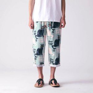 NWT Kidoriman Nekokiti Baggy Samurai Sweatpants